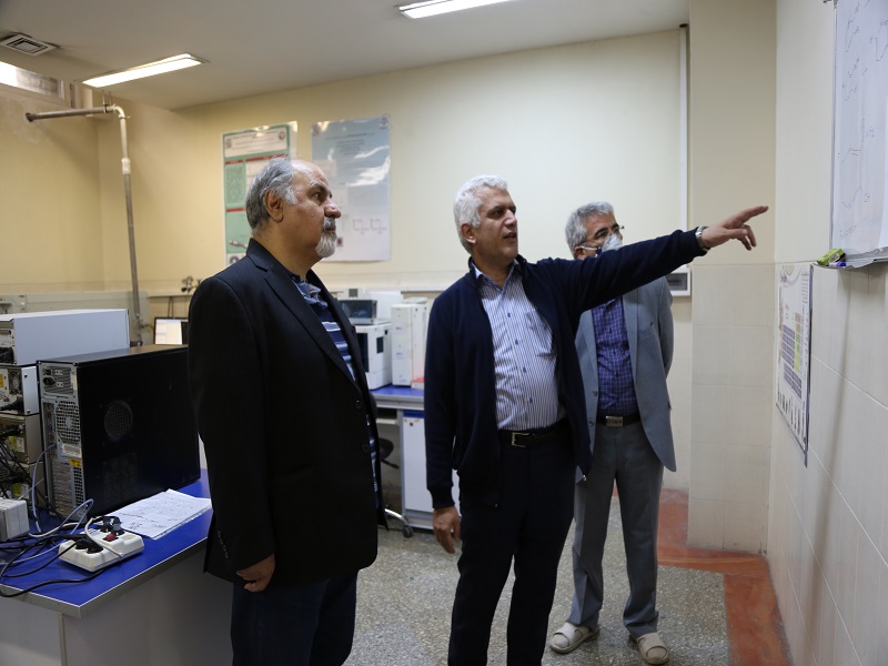 بازدید از مراکز آزمایشگاهی دانشگاه شهید بهشتی