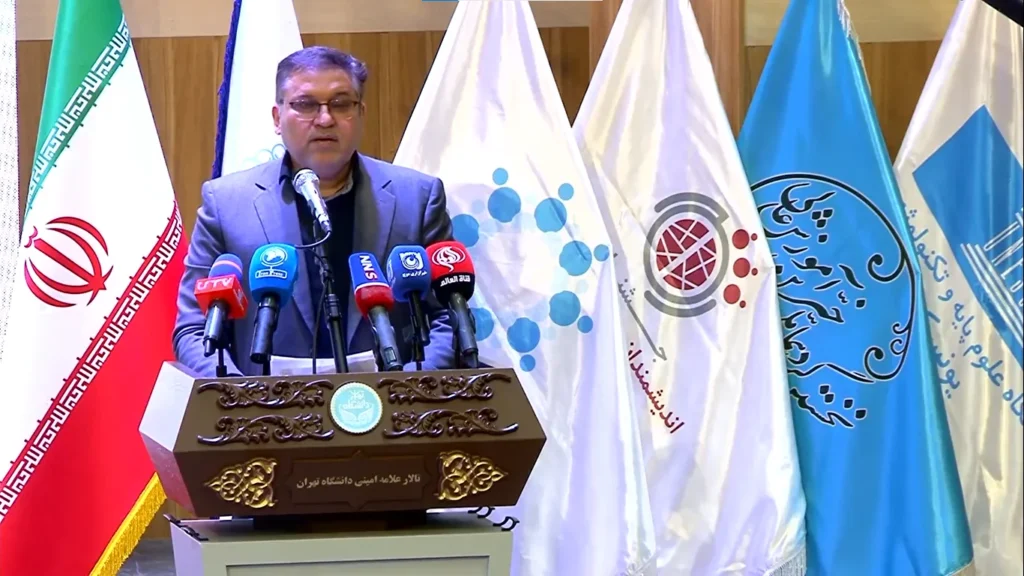 سخنرانی دکتر رضا عامری در اختتامیه هشتمین جشنواره اندیشمندان و دانشمندان جوان